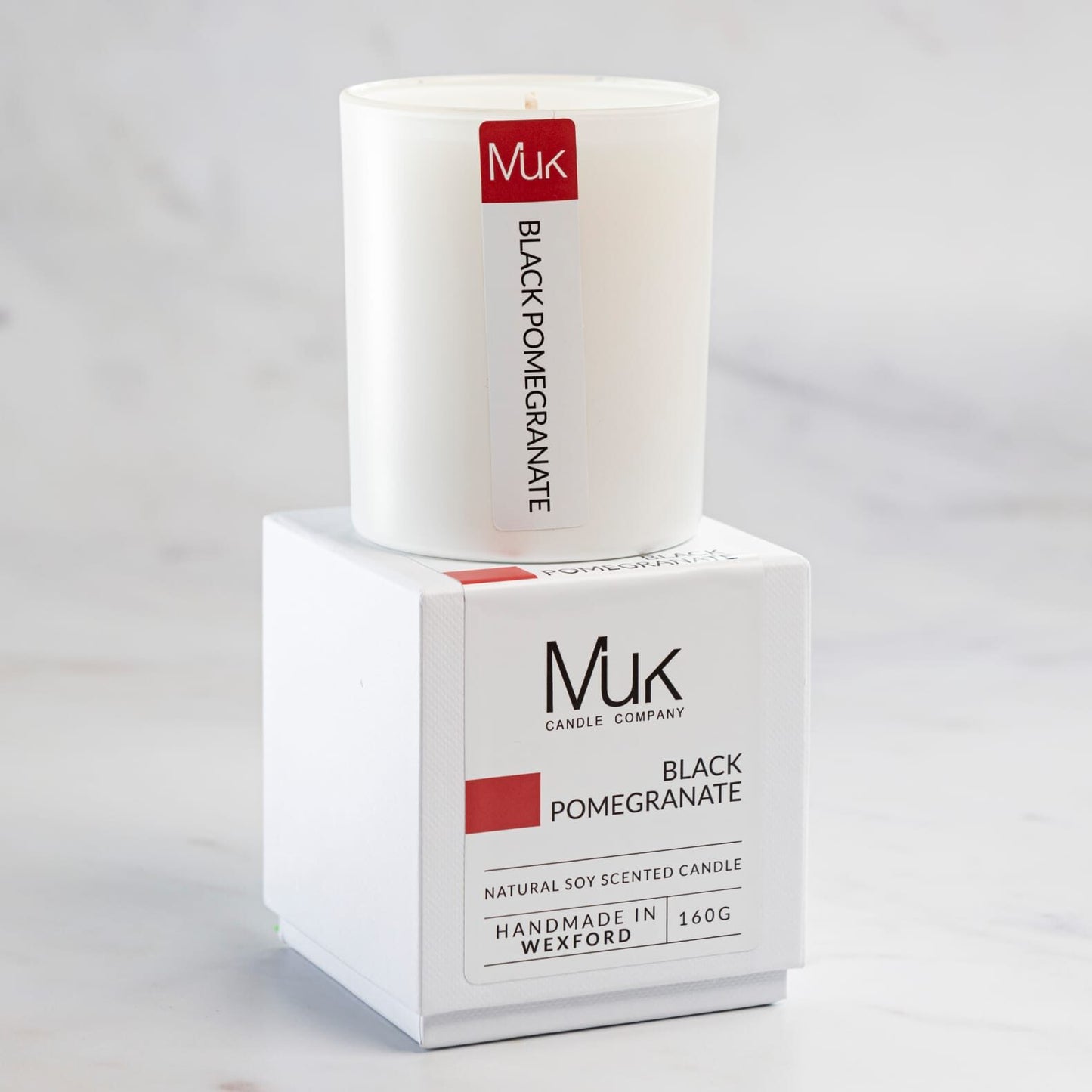 Muk Black Pomegrante Candle